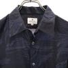 Lanvin Made In Japan Logo Print Long Sleeve Shirt 48 Navy System Men's Used