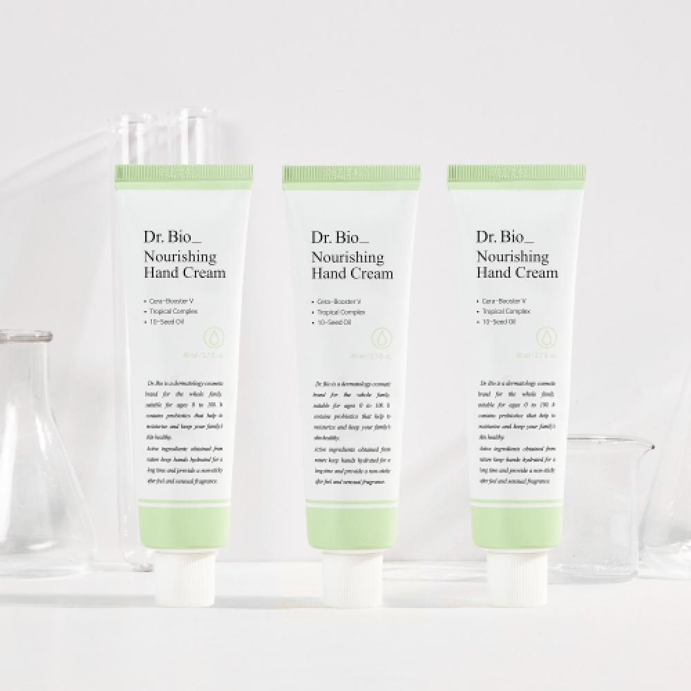 Dr.bio Nourishing Hand Cream 80ml 3pcs none