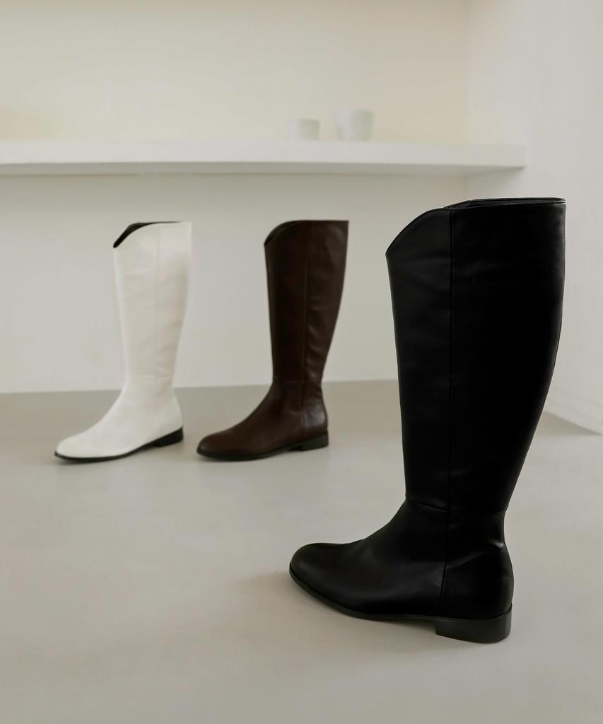 Sappun Roav Round Long Boots (2.5Cm)