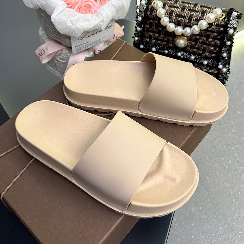 Women s Summer 2025 Casual EVA Flip-Flops Stylish Lightweight and Anti-Slip Sole Sandals Size 40-41 250mm 1289₽