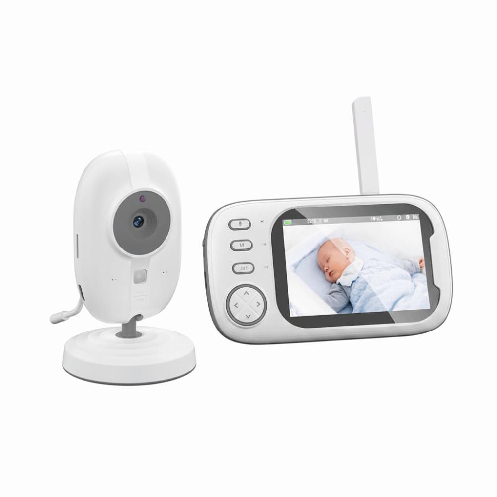 3.5-inch LCD Real-time Video Baby Monitor Wireless Upgraded Camera Baby Monitor Caregiver