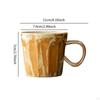 Coffee Mug Hand Cup Water Drinking Vintage Design Novelty Stoneware Espresso Milk for Home