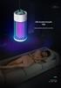 Akumulatorowa Elektryczna Lampa Zwalczająca Komary z Packą i Falami Świetlnymi Przyciąga Komary do Kontroli Owadów