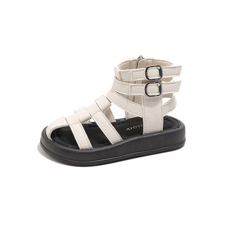 

Girls shoes sandals women s 2025 new popular children s Roman sandals summer shoes girls princess shoes summer 36