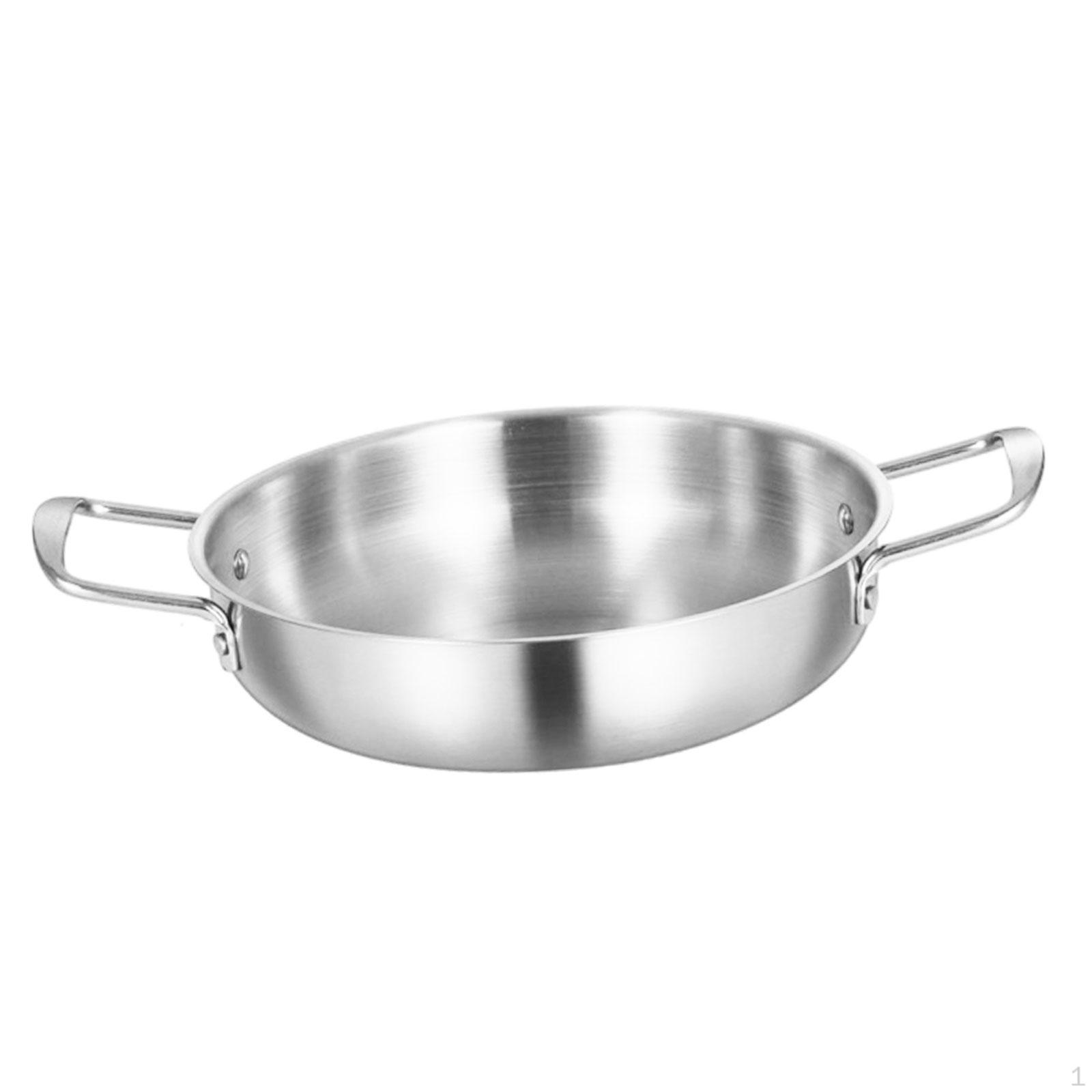 Double Handle Stockpot for Korean Ramen and Kimchi 24cm thicken