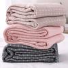 Manta casual simple japonesa Gasa de algodón funda de sofá manta multiusos para camas decoración del hogar toalla de sofá colcha