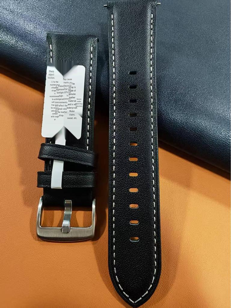 Řemínek z pravé kůže pro Huawei WATCH3/4 (22MM), Oficiální styl.