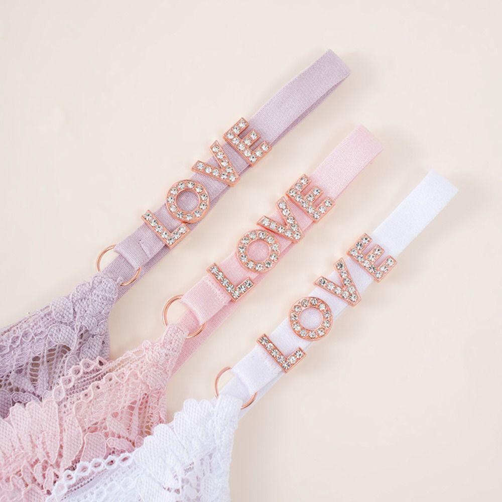 Seamless Lace Panties Low Waist Thin Belt Thong Sweet Women's Mesh Briefs  Girl