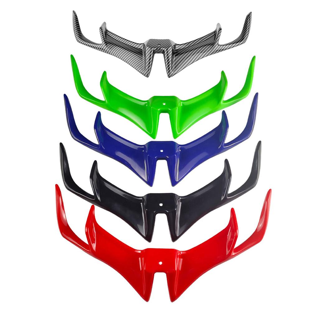 ABS Aerodinâmico Winglets Motocicleta Carenagem Acessório Pára-brisa Inferior Asa Capa Protetores para a maioria das motocicletas