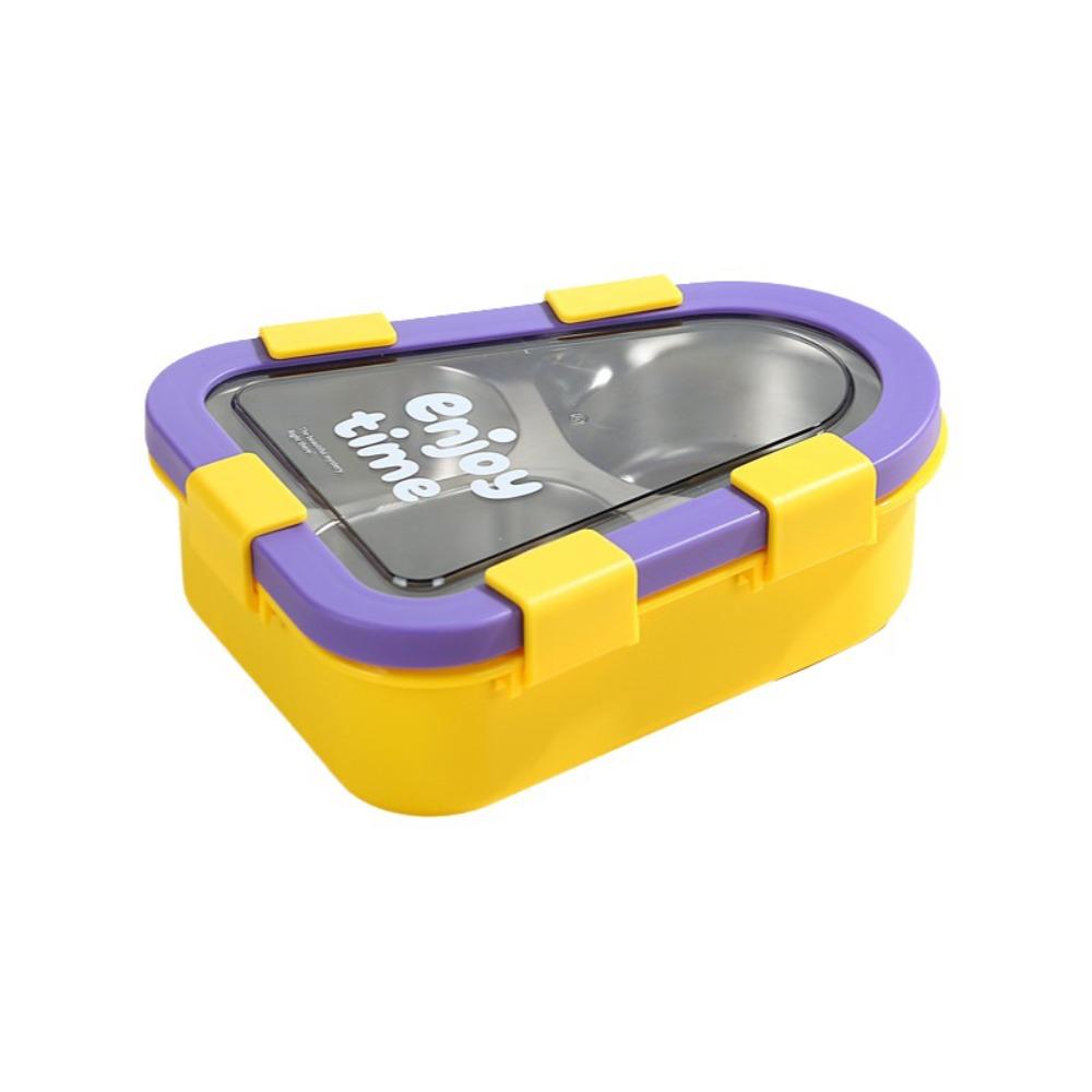 Sealed Insulated Lunch Container Portable Divided Lunch Plate  For Students