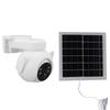 Solar Camera Wireless Ultra HD Rotatable Human Tracking Full Color Night Vision Solar Security Cameras for Home Outdoor
