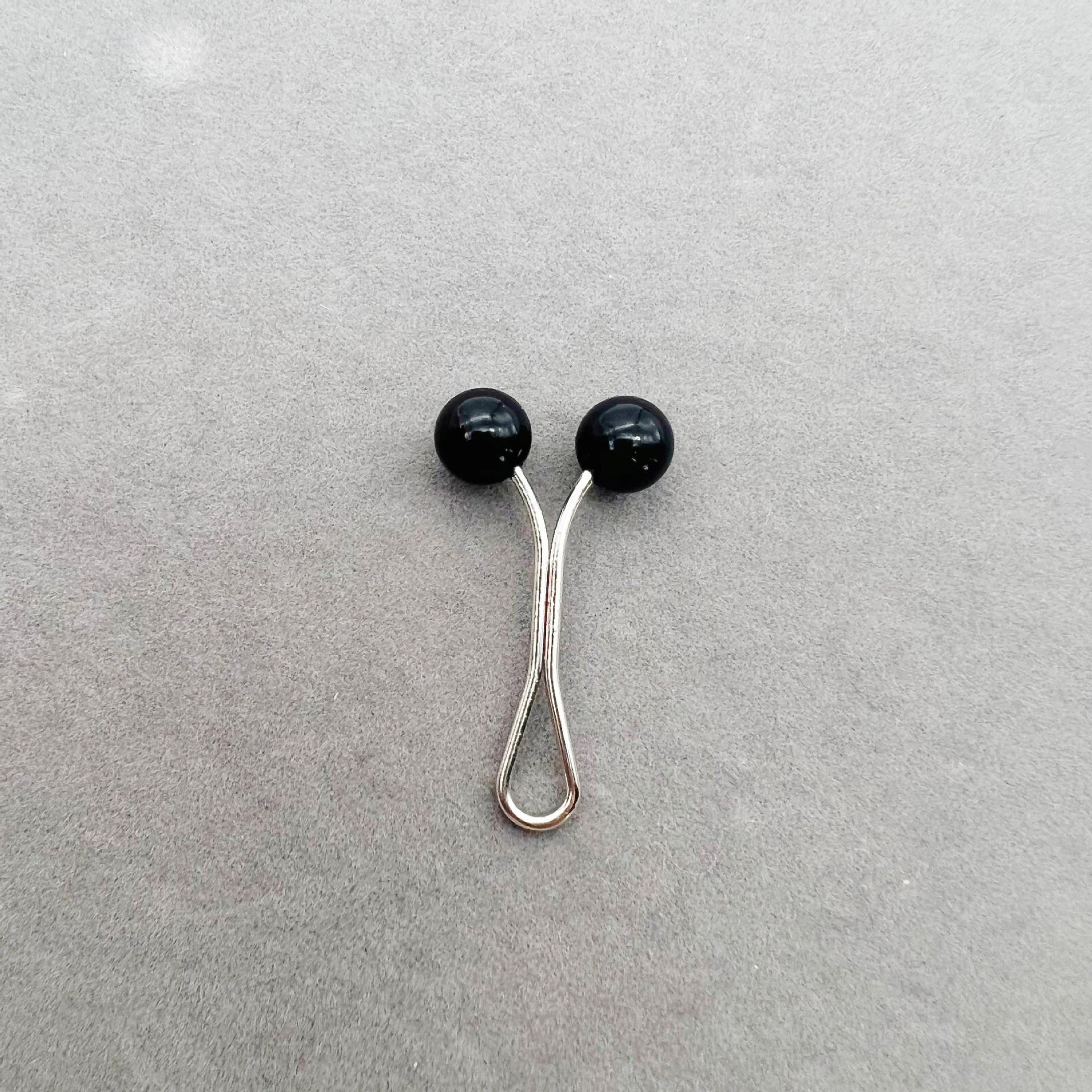 

Затискач для вкорочення рукава футболки – аксесуар для фіксації, що не пришивається чорний