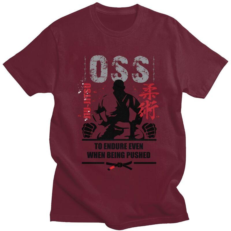 Custom Brazilian Jiu Jitsu T Shirts Men Short Sleeve Tshirts Streetwear Tee Tops Slim Fit Tshirt Gift