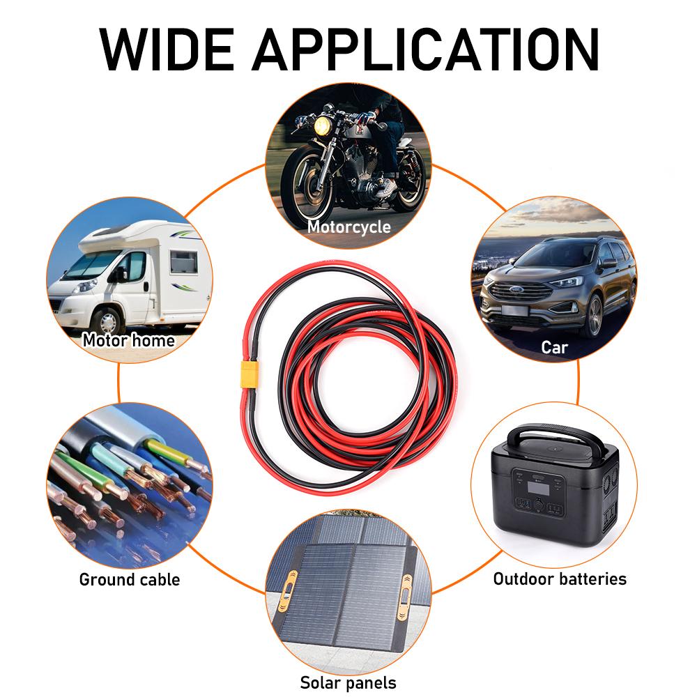 12AWG XT60 Male Female Conversion Plug Connection Cable 300CM Silicone Wire Battery Connector For Lipo Battery RC Drone Car Boat