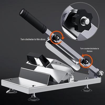 Baijie Household 304 Stainless Steel Meat Slicer