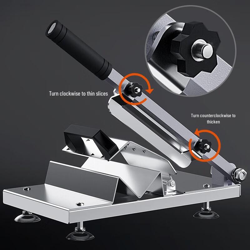 Baijie Household 304 Stainless Steel Meat Slicer