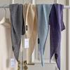 Wool Fashion Hollow Knitted Triangle Scarf Shawl With Women'S Vest Scarf High-End Skirt Waist Scarf Waist Versatile Scarves