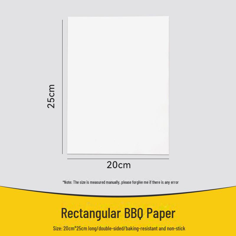 Natürliches, ölabsorbierendes Backpapier aus Silikon für Backofen, Grill und Heißluftfritteuse