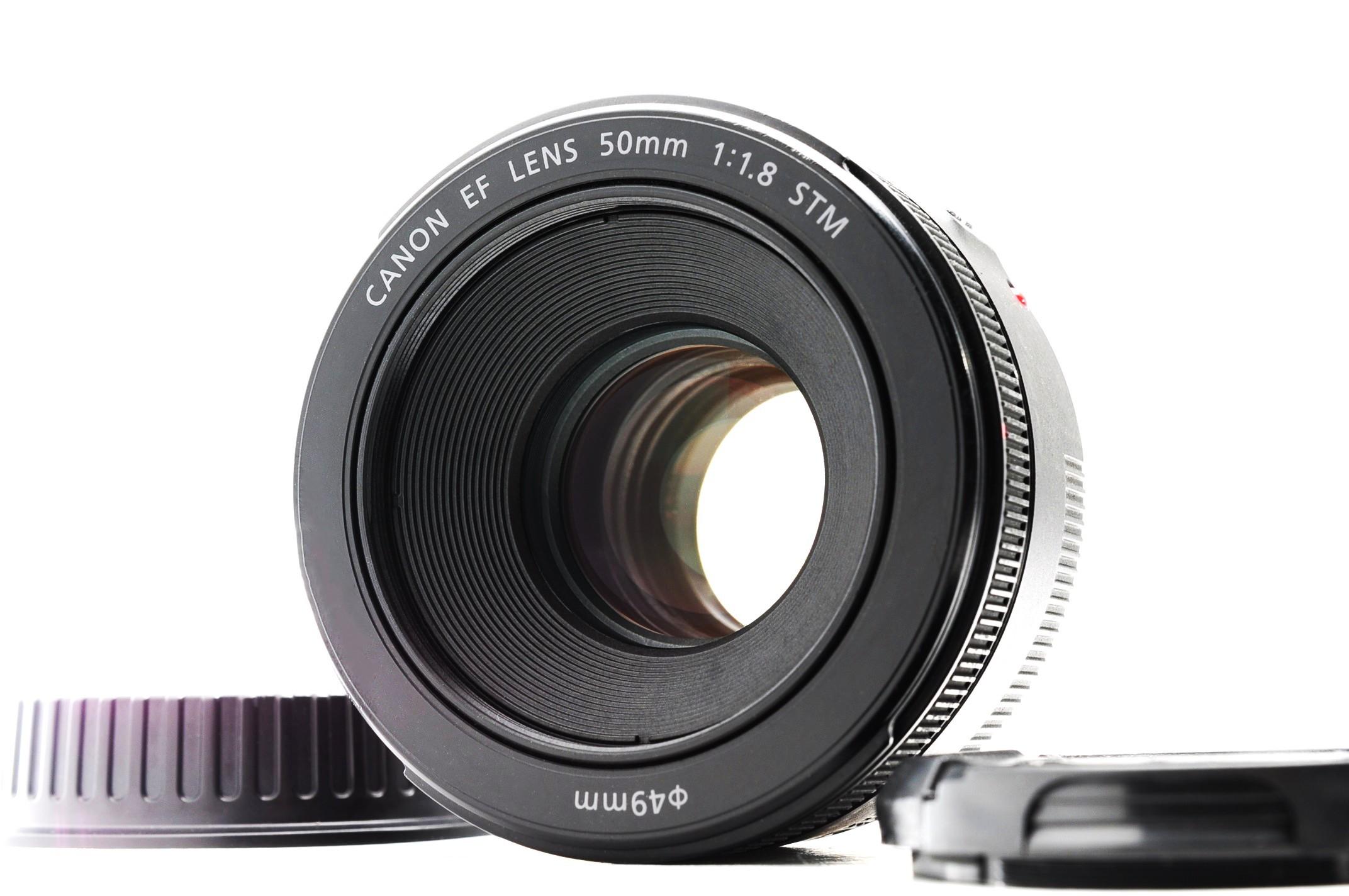 

[Used] Canon EF 50mm f/1.8 STM Lens for CANON EF Mount w/ F.R Cap -Excellent-from Japan