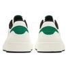 Anta Round Toe Lace-Up Shock Absorbing Wear-Resistant Low-Top Skate Shoes Men Sneakers White Green 112418012-3