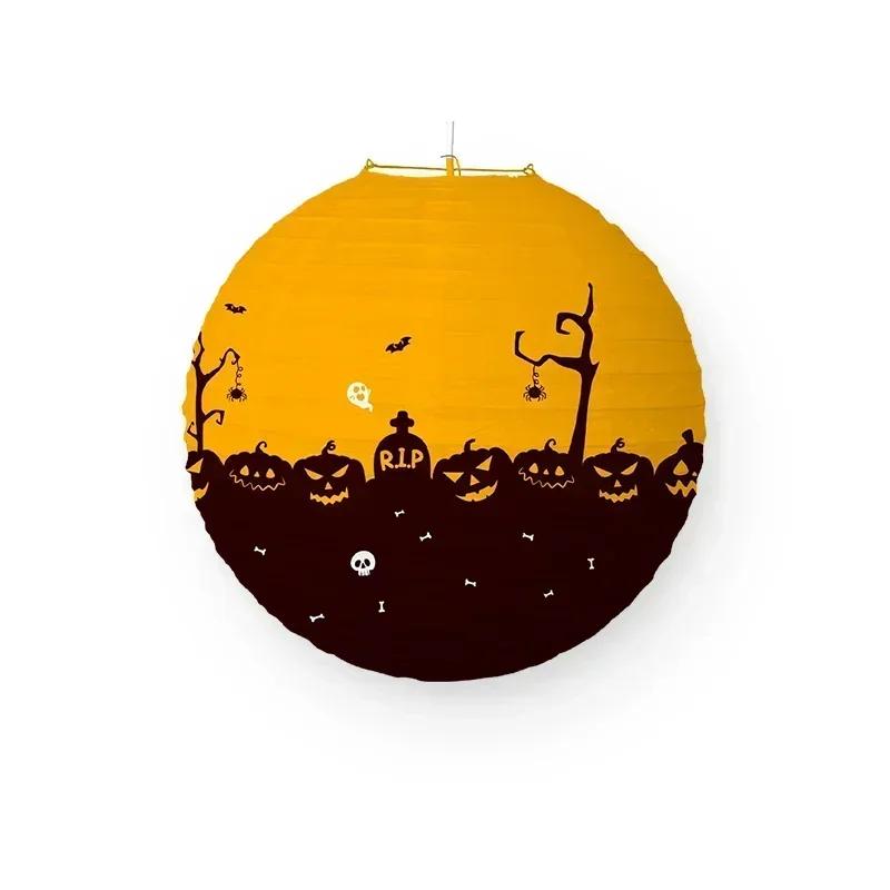 Hanging Lantern Chinese Paper Ball Lampion Christmas Festival Decoration Accessories Santa Xmas Gift Craft Decor Christmas Tree