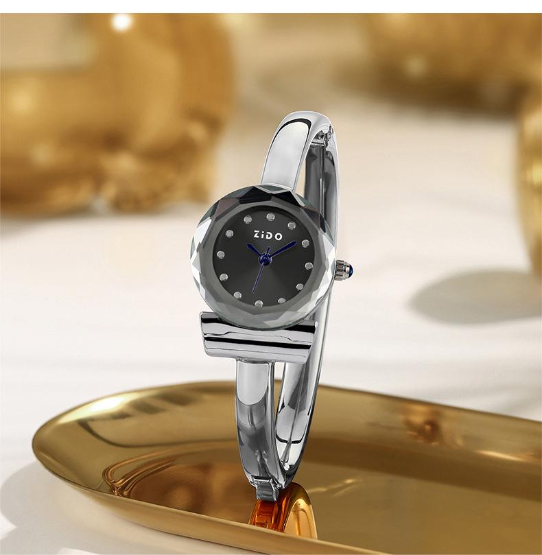 Bracelet Watch Small Dial Niche Light Luxury Diamond Scale Oval Watch Ladies