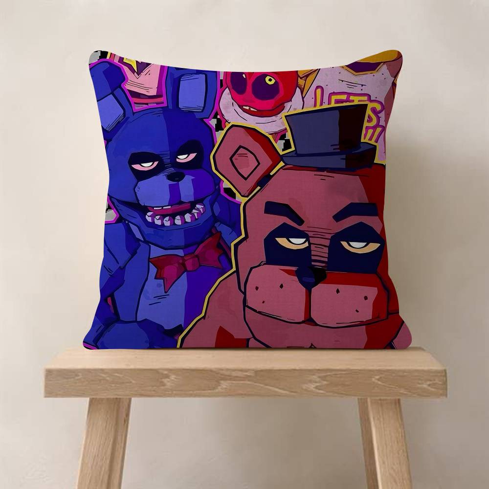Fnaf Five Nights At Freddys M Pillowcase Toon Gift Cushion Cover Bedroom Home Sofa Chair Seat Decor Pillow Case