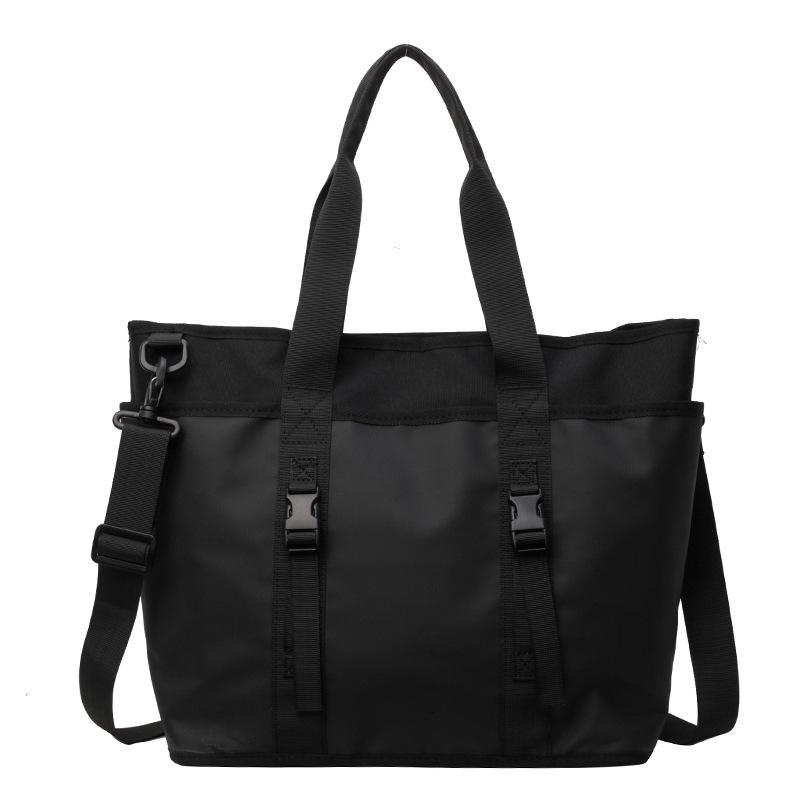 Large capacity shoulder messenger bag men's and women's bags simple fashion casual niche multi-functional versatile shoulder bag