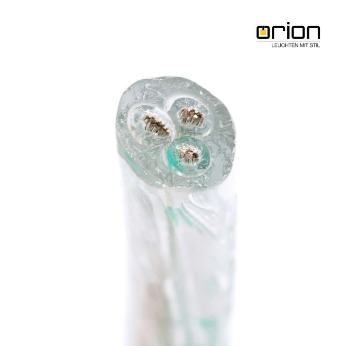 Câble Électrique - Orion - 3 Fils - 5 M - Plastique Transparent - 0,75 Mm²