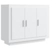 811835 vidaXL Buffet Blanc 92x35x75 cm Bois d'ingénierie