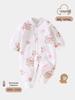 Unisex Baby Jumpsuit: 40g Thin Padded Cotton for Autumn/Winter - Warm Newborn Crawling Bodysuit