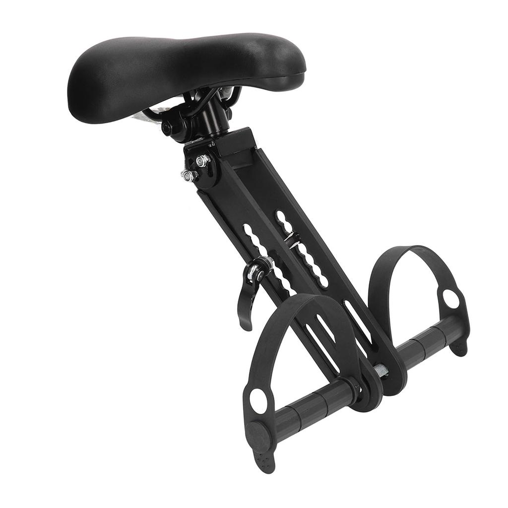Front Mounted Kids Bike Seat Sturdy Iron Child Bicycle Seat with Handlebar Attachment Bike Seat