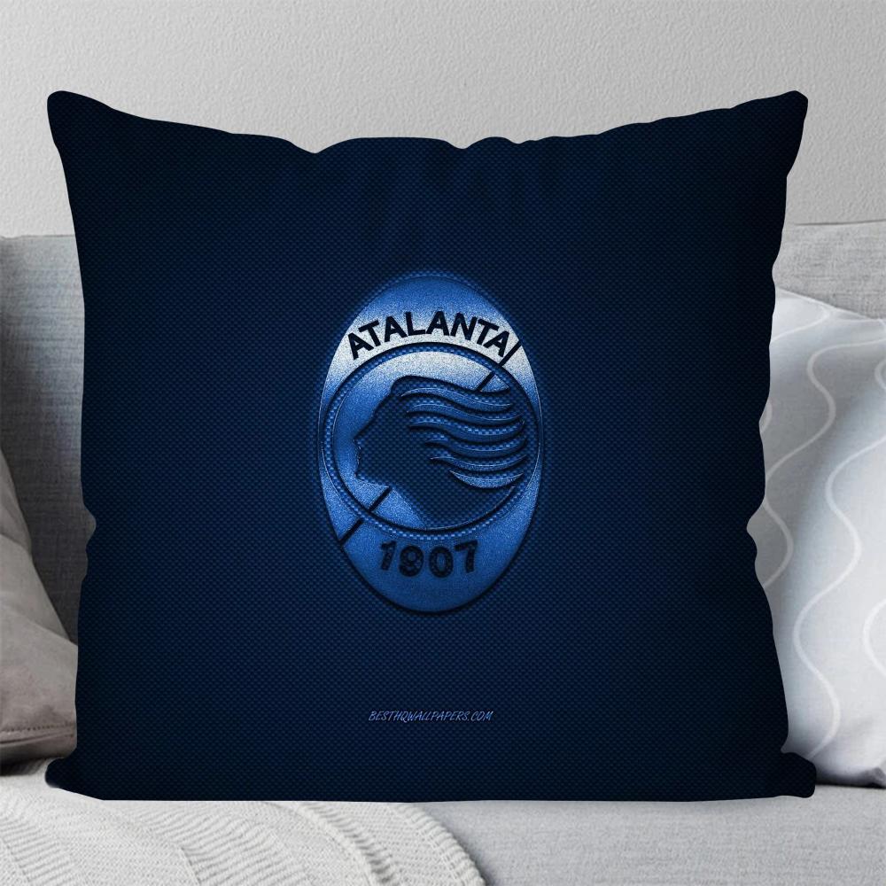 A-Atalanta B-Bergamasca Calcio Pillow Case Square Pillow Bedroom Sofa Leisure Comfort Cushion Living Room Home Decoration 40X40