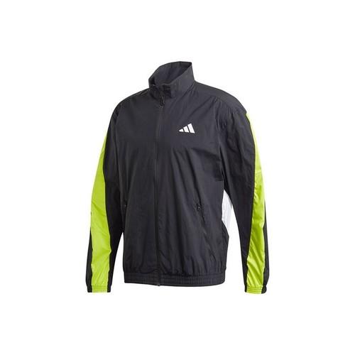 adidas Workwear Sports Jacket Retro Sports Stand Collar Jacket Men s Black S чёрный