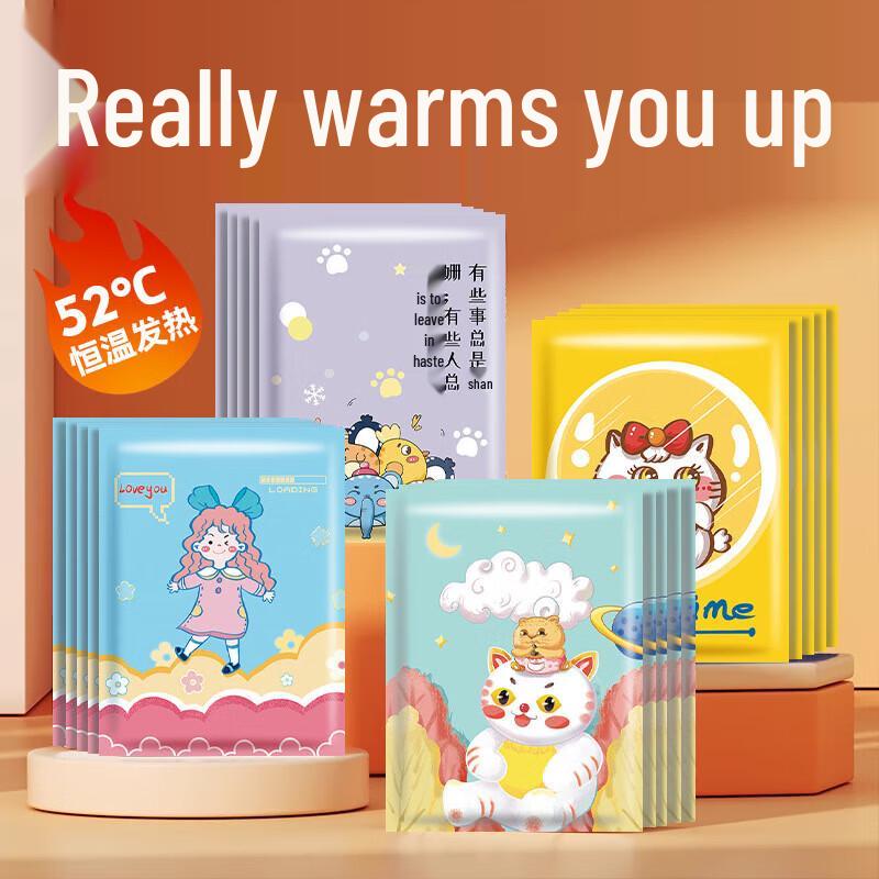 Große, selbsterwärmende Körper- und Fußwärmer für den täglichen Gebrauch (100er-Packung)