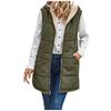 Women's And Winter Casual Fashion Solid Colour Hooded Jacket