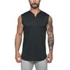 Muscleguys Herren Tank Tops aus Baumwolle mit V-Ausschnitt und schmaler Passform, Fitness, Bodybuilding, bequem, modisch, ärmellos, T-Shirt, Sport, Freizeit