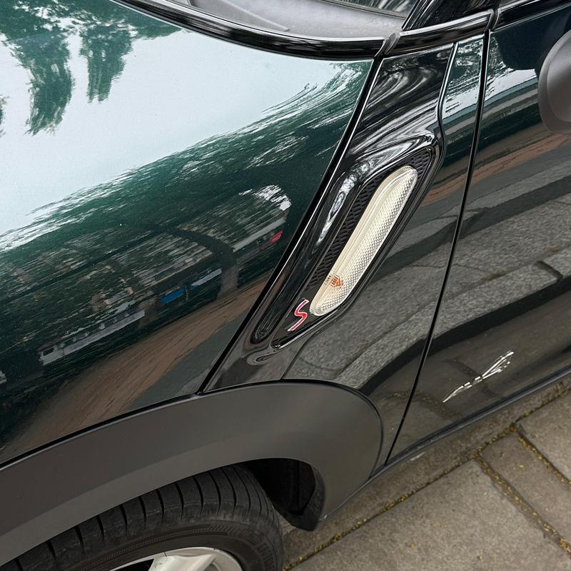 Auto Kotflügel Blinker Abdeckungen Aufkleber Für MINI Cooper Countryman R60/Paceman R61 2011-2016 Exterieur Auto Zubehör