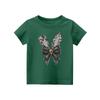 Children's Tops Boys Girls Easter Print Short-sleeved T-shirt Tops Bottoming Shirt