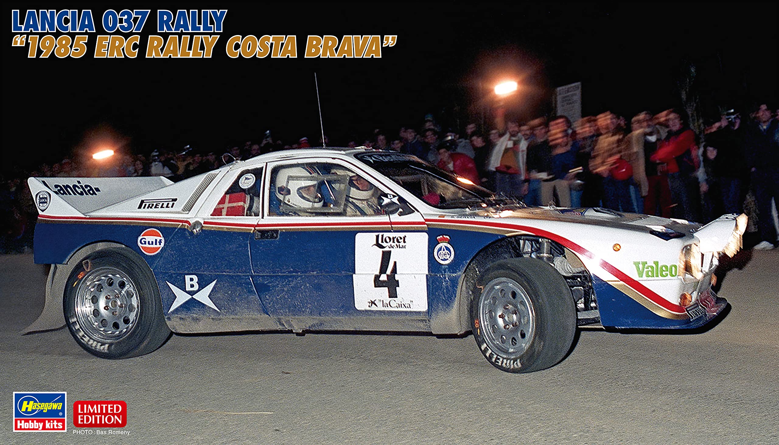

Hasegawa Lancia 037 Rally 1985 ERC Rally Costa Brava Пластиковая модель 20523 1/24