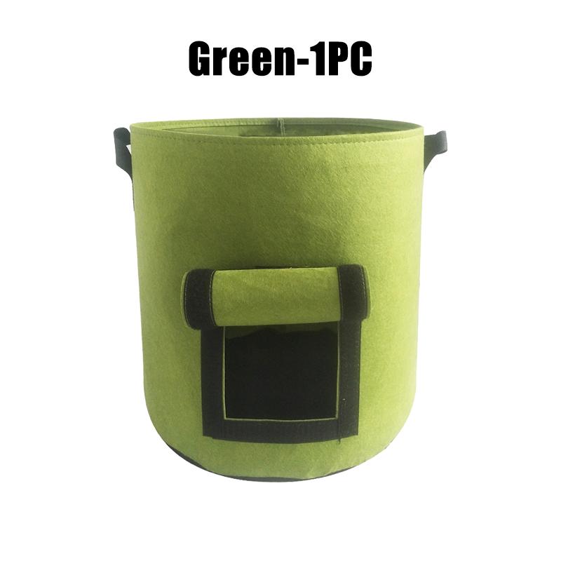 Gallon Felt Grow Bags Gardening Fabric Grow Pot Vegetable Strawberry Growing Planter Garden Potato Planting Pots