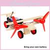 Science Experiment Diy Dual Wing Engine Glider Aircraft Educational Kit For Children And Students