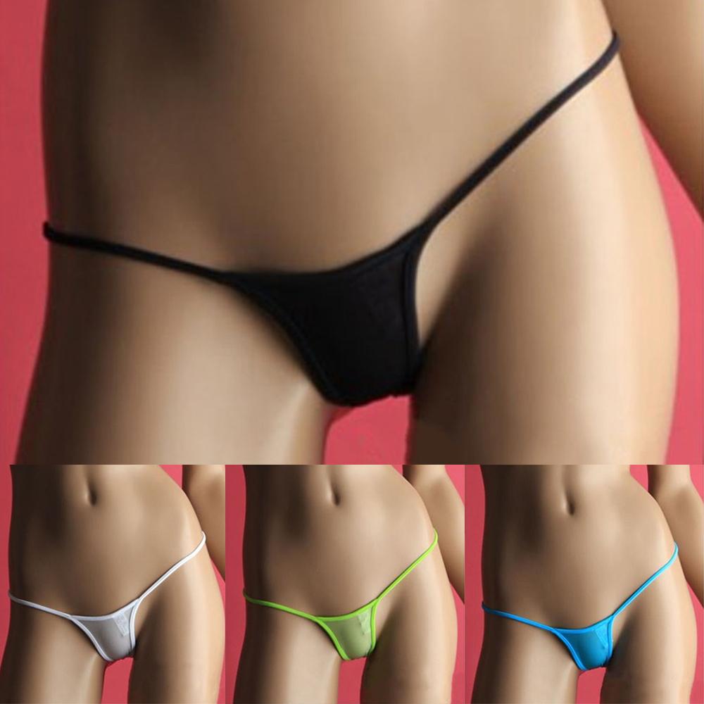 Thongs Womens G-String Comfortable Low Waist M-2XL Micro