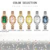 Ofns 1575 Luxury Exquisite Quartz Women's Full Steel Waterproof Diamond Inlaid Watch