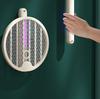 Foldable USB Rechargeable 4-in-1 Electric Mosquito Swatter for Home, Dorm, and Office.