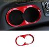 For Mazda 3 Axela 2014-2016 Bright Red Center Console Water Cup Holder Panel 1PC