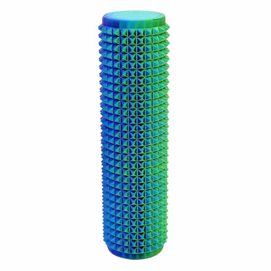 

3D Printed Spiky Fidget Toy Stress Relief Gripper Fidget Toy Portable Travel Massage Stick Pain Stimming Tool Sensory Toy