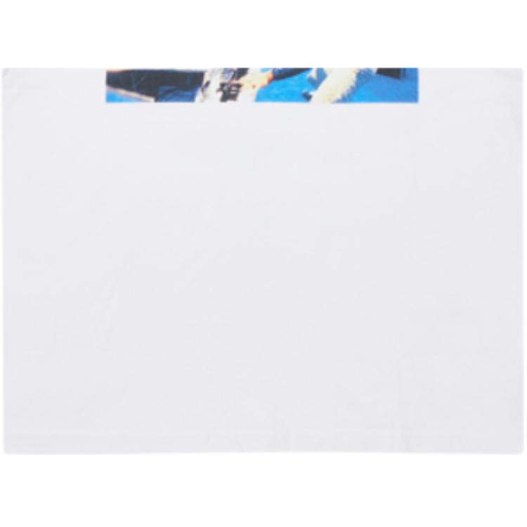 Palace X Elton John Dodger Stadium Print Crew Neck T-Shirt Unisex Tops White RN150137