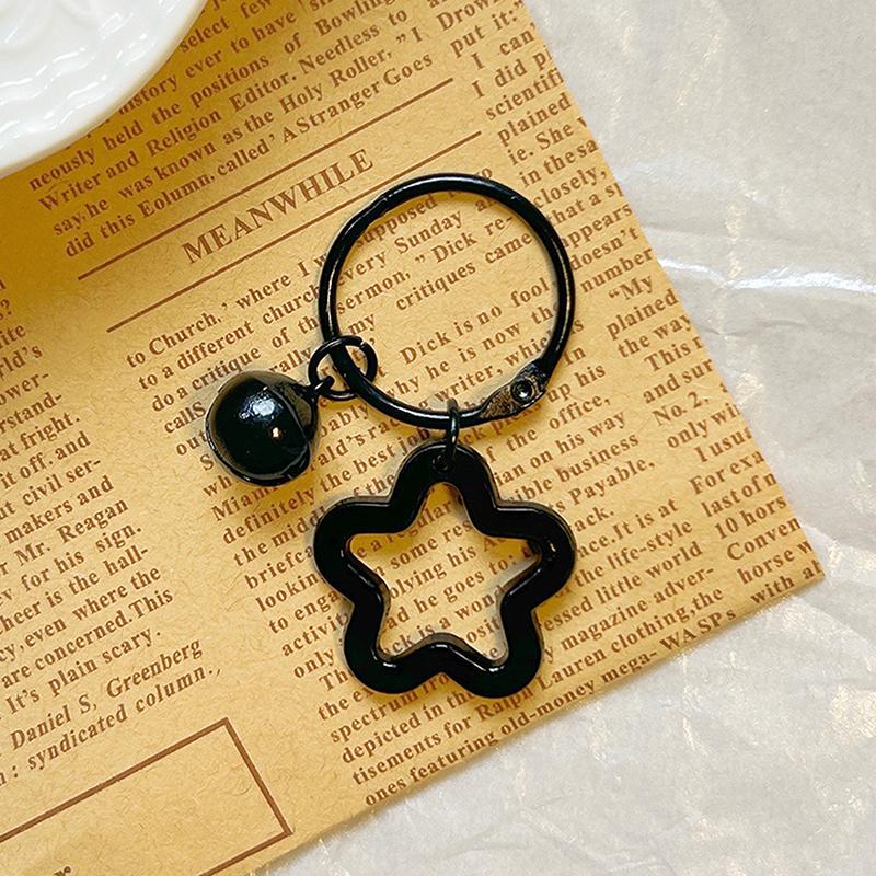 

Металлические брелоки с пряжкой в виде открытого кольца, подвеска в виде колокольчиков, цветной брелок для самостоятельного изготовления ювелирных изделий, аксессуары для ключей