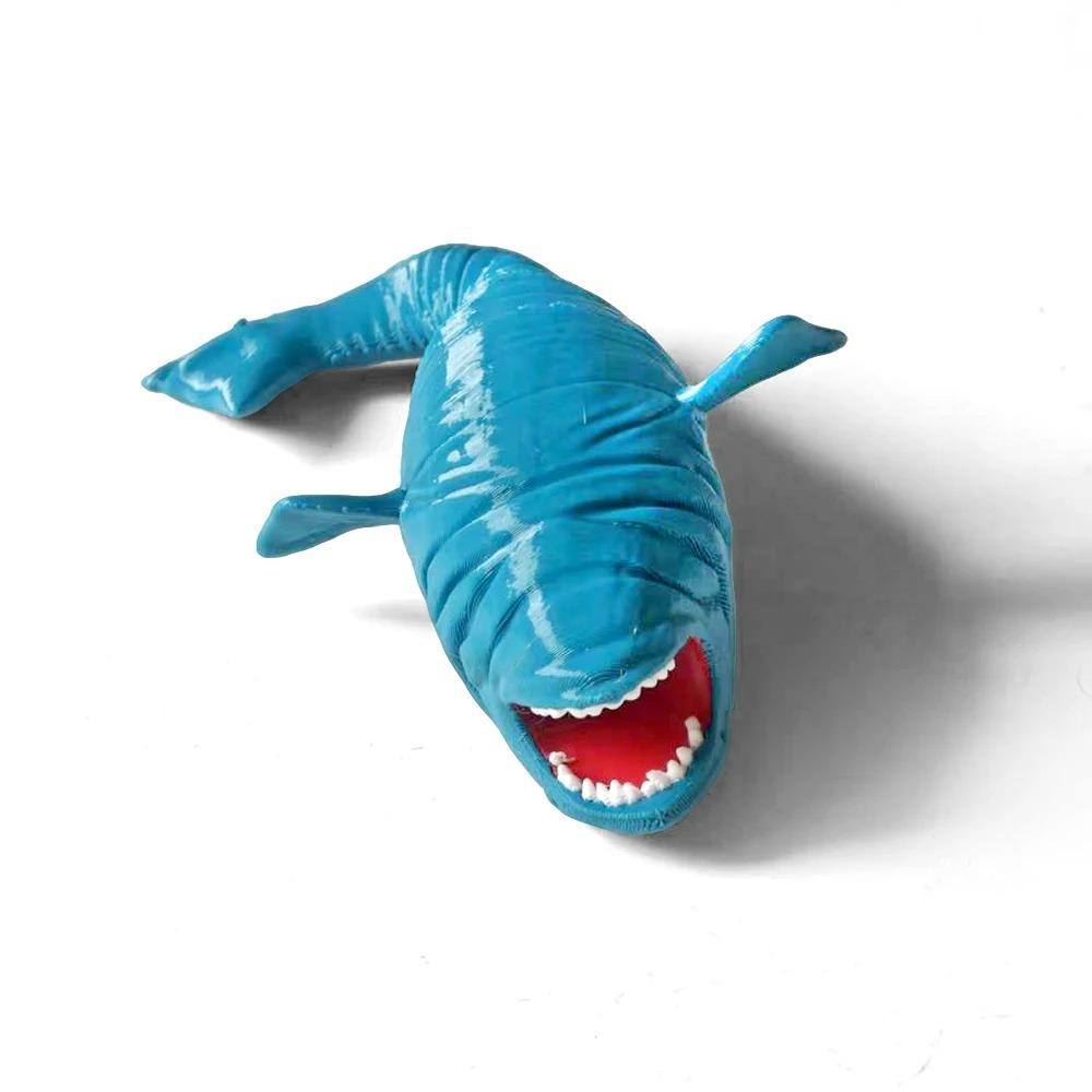 Nowe Figurki Modelowe do Druku 3D Sea Eater Bloop Gran Maja Zabawka Prezent na Boże Narodzenie Ruchome Stawy Głębinowy Bloop Potwór Morski Figurki